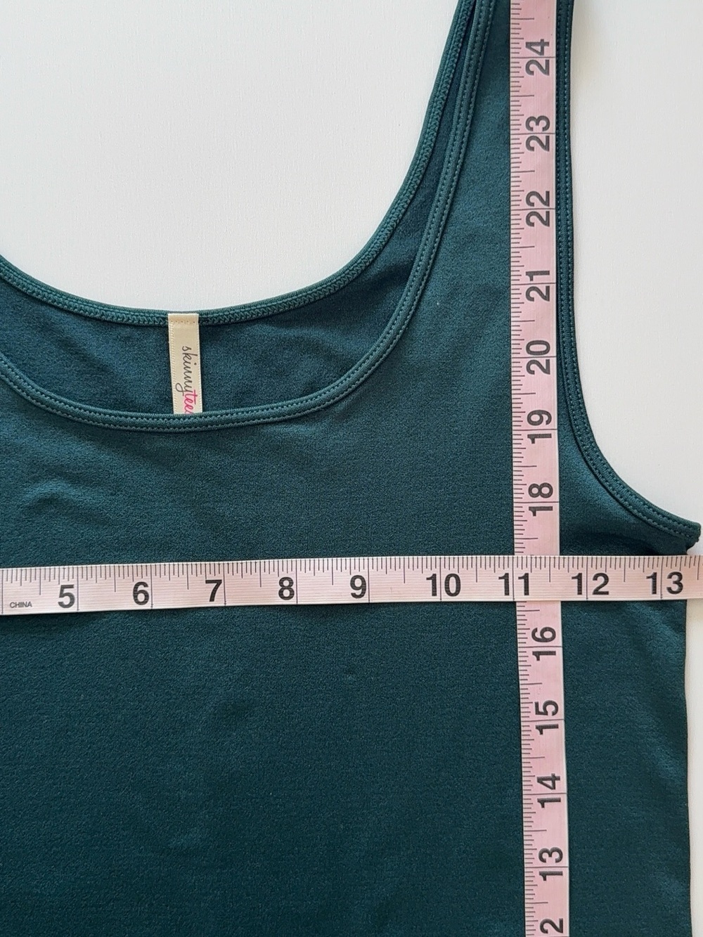2 for 1 Everyday Scoop Neck Tank Top - Teal & Brown - Picture 4 of 5